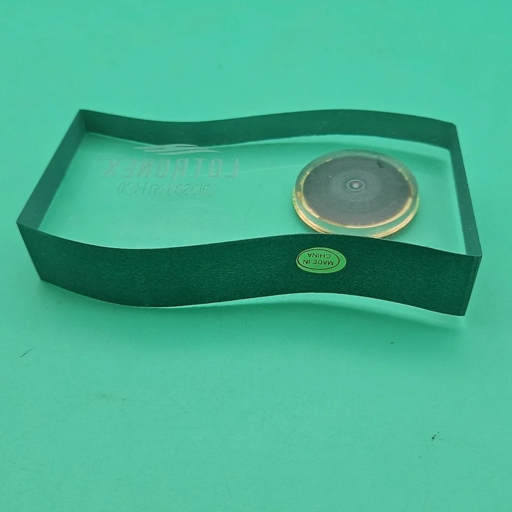 Lotronex‎ Clock Pharmaceutical Drug Rep Collectible Glass Lucite
